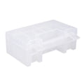 thumbnail image 1 of Caja de almacenamiento de baterías de plástico Uxcell para baterías AAA/AA transparente, 1 of 4