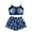 c-Dark Blue, variant on Swanpen Halloween Pajamas Women Silk 2 Piece Cami Top Shorts Set Skeleton Print Sleeveless Sleepwear Loungewear Halloween Gifts