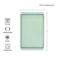 thumbnail image 3 of KitchenAid Aluminized Steel Nonstick 10x15-inch Cookie Baking Sheet Pan, Pistachio Green, 3 of 8