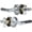 Brushed Nickel, variant on Cielsa Dawn 2 Pack Matte Black Privacy Door Handles for Bed/Bathroom Interior Door Knob, Reversible Door Locks for Left or Right Sided Doors