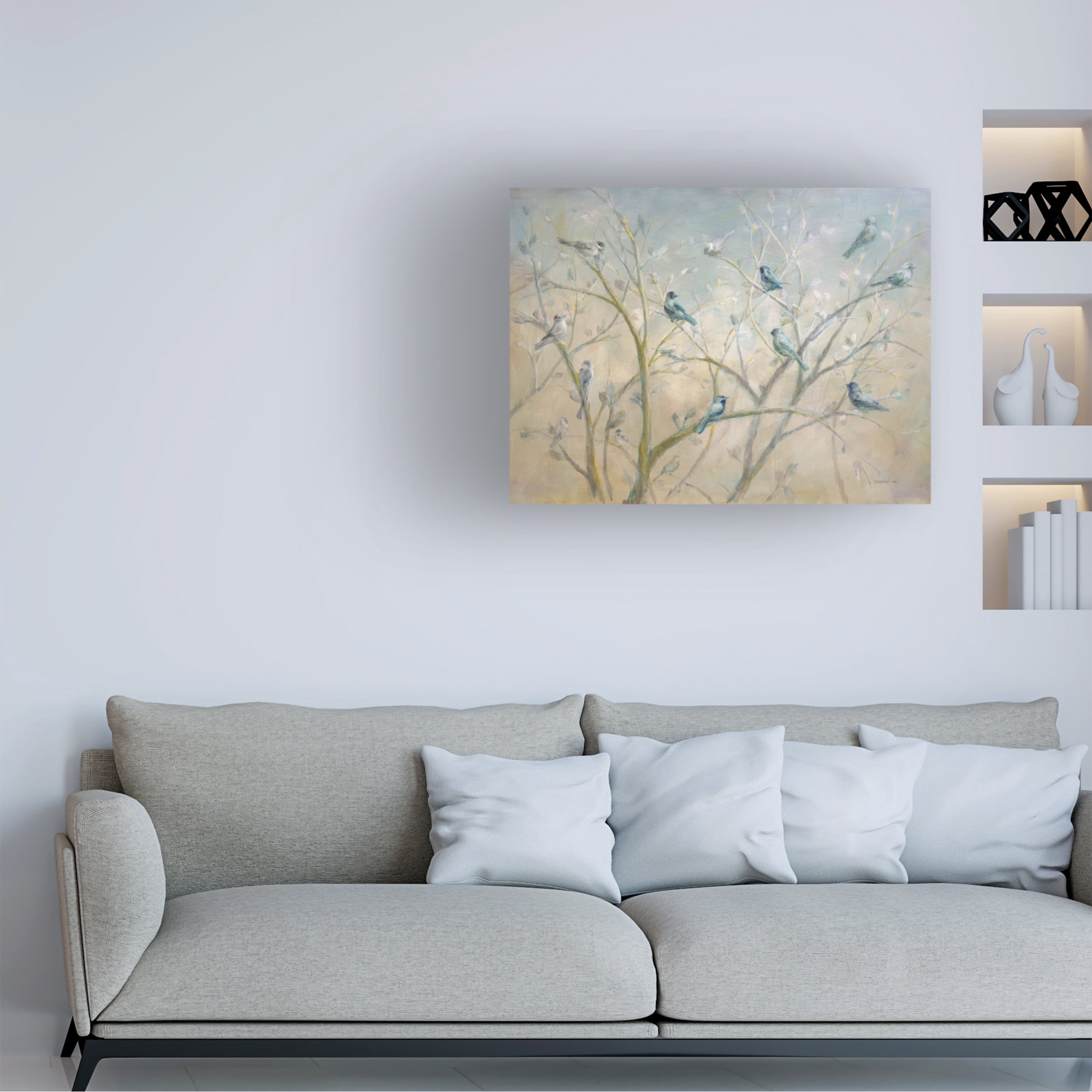 Danhui Nai 'Spring Gathering' Canvas Art