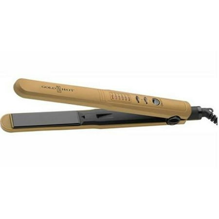 Belson Products Gh3006 Gold N Hot 1 Ceramic Led Flat Iron Belson Products Gh3006 Gold N Hot 1 Ceramic Led Flat Iron