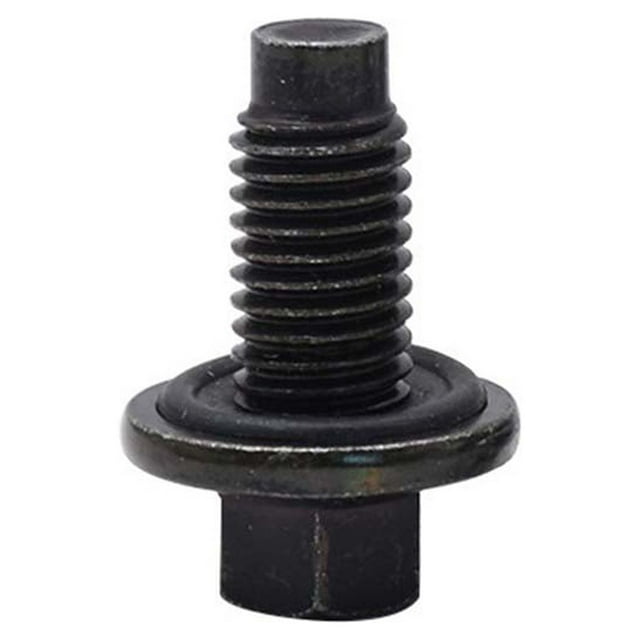 Bouchon de Carter Fileté Vis Auto Accessoires Résistant à l'Usure Opération Professionnel Imperméable Huile Casserole Vis Boulons Hexagonaux Durables Bouchon d'Étanchéité Noir