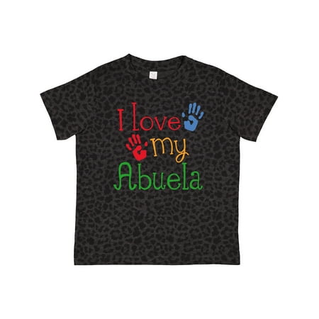 

Inktastic I Love My Abuela Gift Toddler Boy or Toddler Girl T-Shirt