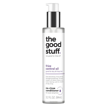 The Good Stuff Oil Conditioner for beautiful hair Frizz-Control Vegan, Paraben-Free 3.2 (Best Conditioner For Oily Frizzy Hair)