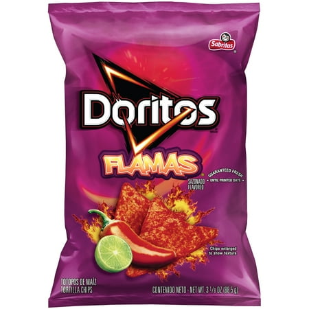 Doritos Flamas Tortilla Chips 3.125 oz. Bag