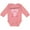 Mauve, variant on Inktastic Aditi My Grandpa Loves Me Pink Elephant Beautiful Girls Long Sleeve Baby Bodysuit