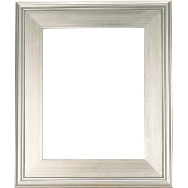 Creative Mark Plein Air Style Frame, Hand Leafed Silver, 14x18-2.75" Wide Moulding with 1/2" Rabbet Depth, Open Back W/O Glazing, Museum Quality, For Art Panels, Stretched Canvas, Pictures & More