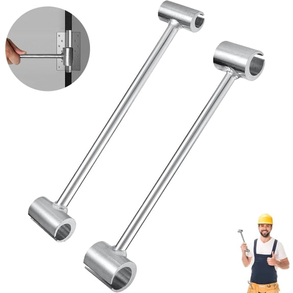 BTideas Door Hinge Adjustment Tool,2 Pack Hinge Gap Adjusting Wrench Kit for Various Door Hinge Gaps