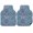 Blue, variant on Navy Blue Car Floor Mats 4 Pieces, Front & Rear Auto Carpet Mats Full Set with Rubber Backing, Farmhouse Striped Modern Artwork Universal All Weather Car Floor Protectors for SUV Truck Van