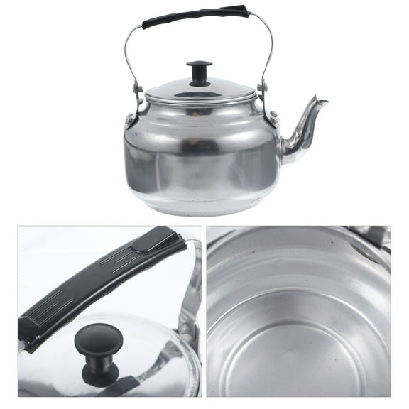 ELAYARD Aluminum Tea Kettle with Ergonomic Handle, Stovetop Pot for Home Kitchen Use