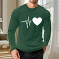 thumbnail image 2 of Pyjama pour Hommes, Chemise Décontractée Ample à Manches Longues Imprimée pour la Maison, Haut pour Hommes, 2 of 8