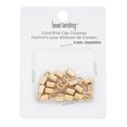 thumbnail image 2 of Gold Cord End Cap Closure Sets by Bead Landing - Zinc Alloy 5mm Caps for Jewelry and Crafting - 12 Pack, 2 of 2