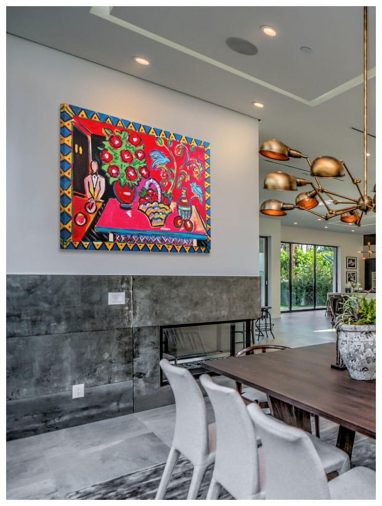 Marmont Hill "Felidia" by Wayne Ensrud Painting Print on Canvas