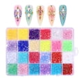 thumbnail image 1 of Diamantes De Imitación 24 Rejillas De Resina Plana Para Uñas, 3500 Piezas De Uñas Para Uñas Acrílicas, Manicura, Decoraciones De Uñas DIY, 1 of 8