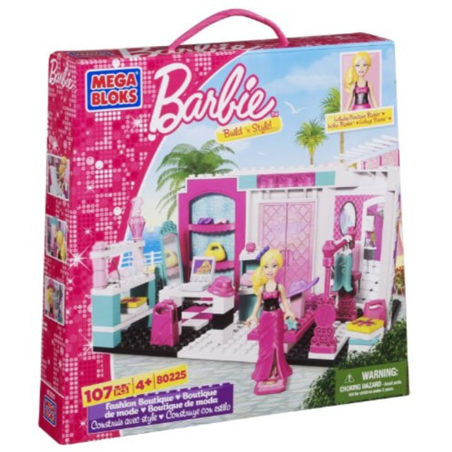 Augment Opschudding Incubus Mega Bloks Barbie Fashion Boutique - Walmart.com