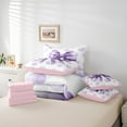 thumbnail image 4 of Erosebridal Kawaii Bowknot Bedding Twin Size, Princess Bed in a Bag Twin size, Cartoon Bow Decoration, Reversible 7-Piece, 4 of 5