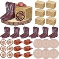 thumbnail image 1 of 30 Piezas de Bota de Vaquero Occidental para Centros de Mesa, Decoración Vintage para Bodas, Cumpleaños y Fiestas., 1 of 5