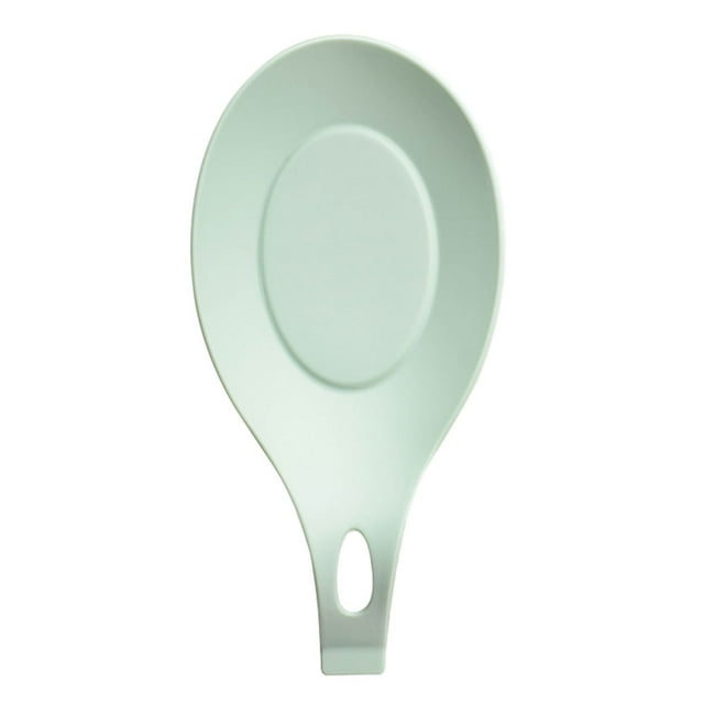 Justharion Exquisite And Practical Silicone Spoon Rest – For Home And Restaurant Teaware Le Creuset Spoon Rest Spoon Rest Kitchen green 1 1Set