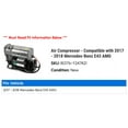 thumbnail image 2 of Air Compressor - Compatible with 2017 - 2018 Mercedes-Benz E43 AMG, 2 of 2