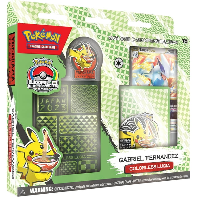 Juego de cartas coleccionables: Campeonato mundial Pokémon 2023