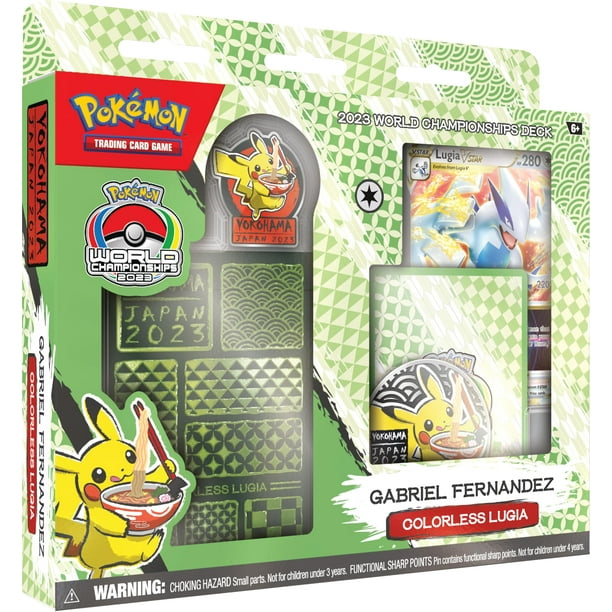 Juego de cartas coleccionables: Campeonato mundial Pokémon 2023