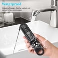 thumbnail image 5 of Digital Meat Thermometer Instant Read Waterproof Foldable Probe for BBQ Kitchen – Backlight Calibration​​, Black, 5 of 7