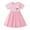 Z-Pink2, variant on Toddler Girls Easter Dress Cartoon Rabbit Embroidery Short Sleeve Tutu Dress