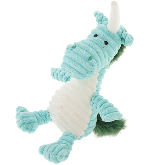 Milisten Small Dog Chew Toys Plush Material Squeak Sound for Puppies 1Pack 11.4x3.9x2.6in