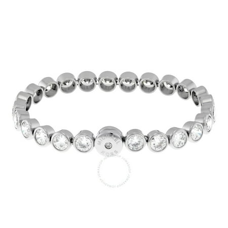 Michael Kors Silver Tone Cubic Zirconia Tennis Michael Kors Silver Tone Cubic Zirconia Tennis Bracelet Mkj4792040