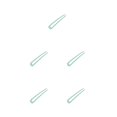 thumbnail image 3 of Palillos para el cabello Jumpingount en forma de U Estilo simple horquilla hecha a mano, 3 of 6