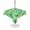 Green, variant on Outdoor Tablecloth with Umbrella Hole for Patio/Picnic/Party/Camping, Green Lemons Waterproof Table Cloth Rectangle Table Cover Washable, Summer Tropical Leaves Beige (52"x 70")