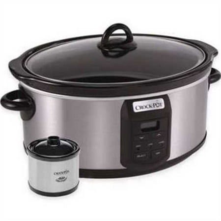 Crock pot brand This recipe is an easy crock pot dessert for a crowd – a giant chocolate chip cookie topped with ice cream! 🙂 Ingredients: 1/2 c. (1 stick) butter, softened to room temperature 1/2 c. sugar 1/3 c. brown sugar .