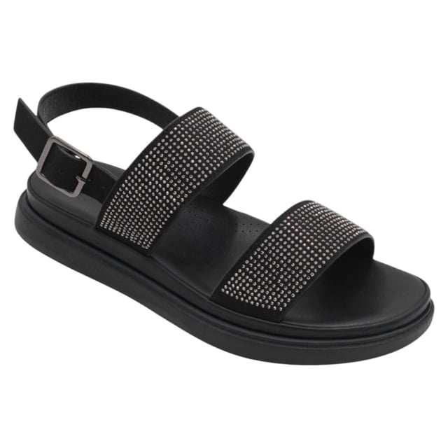 Sandalias con plataforma Daril en Textil – Negro