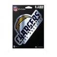 thumbnail image 1 of Los Angeles Chargers Die Cut Metallic Sticker, 1 of 1