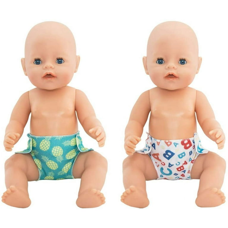 American Girl Kitdoll Underwear & Diapers For 18inch Reborn & American  Girl Dolls - Cloth Pants