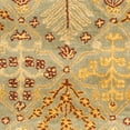 thumbnail image 3 of SAFAVIEH Antiquity Trafford Floral Geometric Wool Runner Rug, Light Blue/Gold, 2'3" x 14', 3 of 4