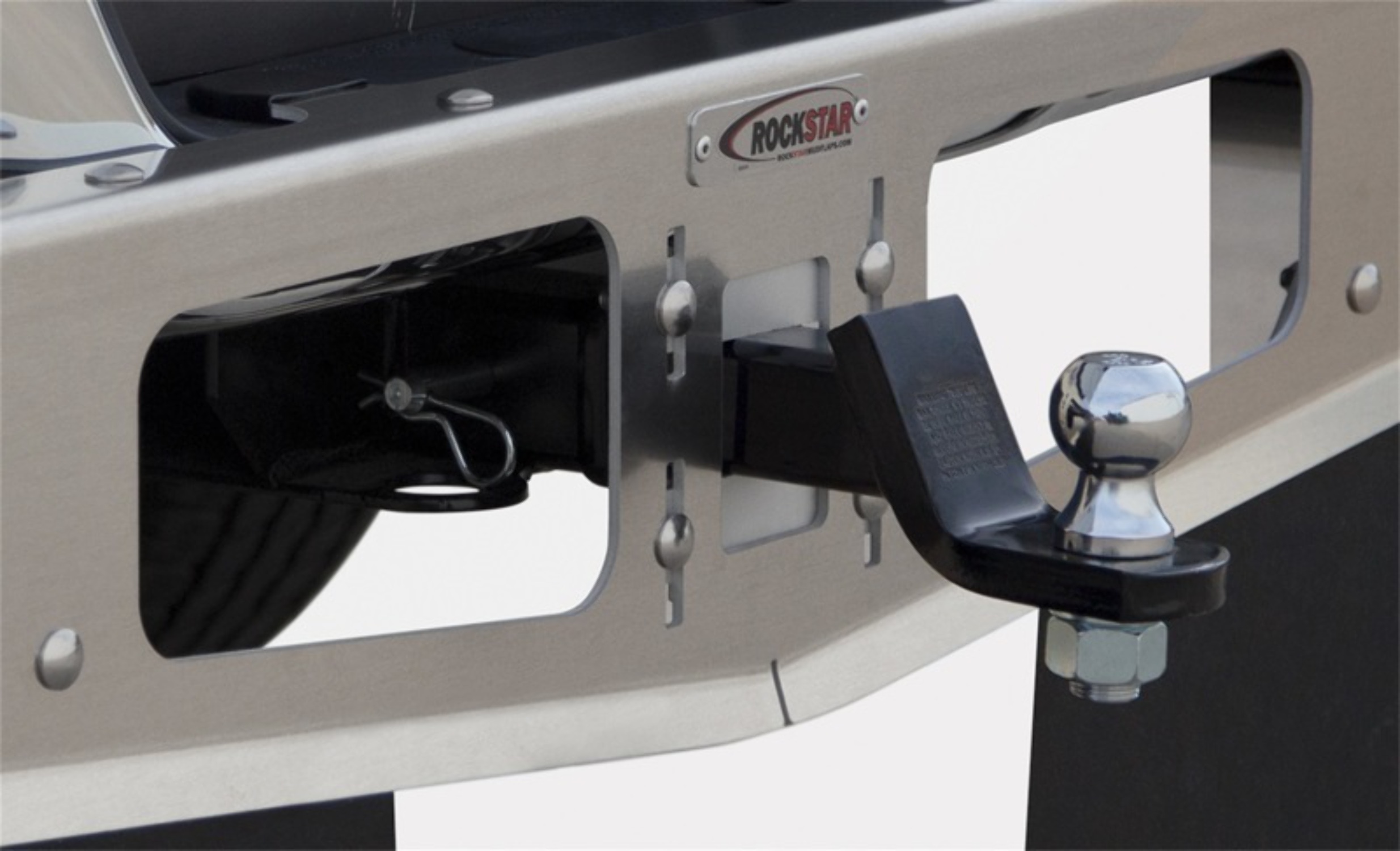 Access Rockstar Hitch Ford Make F - 150 2X Smooth Mill Finish Mounted Mud Flaps Fits select: 2004-2009 FORD F150, 2013-2014 FORD F150 SUPER CAB - image 4 of 10
