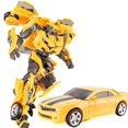 thumbnail image 4 of Kbb Cool Plastic Abs + Alloy Transformation Robot Car Toys Anime, 4 of 5