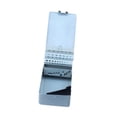 thumbnail image 4 of Estuche para brocas helicoidales portátil, vacío, de metal, práctico, con almacenamiento indexado para accesorios 25 ranuras, 4 of 8