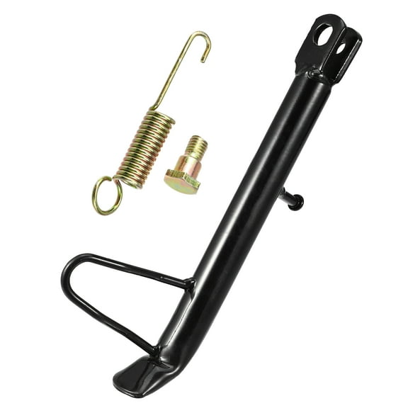 1 Set Motorcycle Kickstand 24cm 9.45" Nonslip Motorcycle Foot Side Stand Parking Foot Support Iron