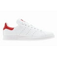 thumbnail image 2 of US:11.5 Adi-das Originals Men's Iconic STAN SMITH SNEAKERS WHT/LUSHRED LAST1, 2 of 6