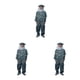 thumbnail image 5 of Yuarrent Traje de apicultura fácil de usar, equipo ligero y esencial, chaqueta ventilada duradera para apicultor, camuflaje gris XXL Type1 NO1, 5 of 6