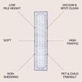thumbnail image 3 of JONATHAN Y MODERN PERSIAN 2 x 8 Runner Rug, Acanthus French Border - Light Gray/Cream, MDP504F-28, 3 of 9