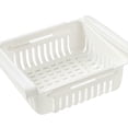 thumbnail image 2 of Fridge Freezer Fruit Drain Rack Layer Under Shelf Drawer basket fridge layer under Type Holder Vegetable Storage Basket, 2 of 5