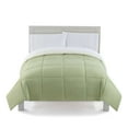thumbnail image 3 of The Big One Microfiber Down-Alternative Reversible Comforter - Light Gray Heather, Twin/Twin-XL, 3 of 5