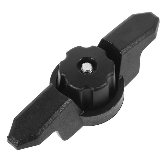 Minkissy 1Pcs Kayak Track Mount Anchor Cleat Black Nylon for Sailing Wear Resistance