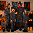 thumbnail image 6 of PJKOBMJ Demogorgon Hooded Jumpsuit Long Sleeve Pajama Hoody Onesie Loungewear Fuzzy Fall Winter Warm Thermal Fluffy Pajama Sets, 6 of 9