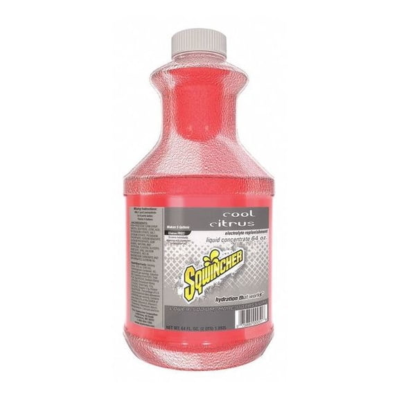 Sqwincher Sports Drink Liquid Concentrate 64 oz., Cool Citrus 159030330