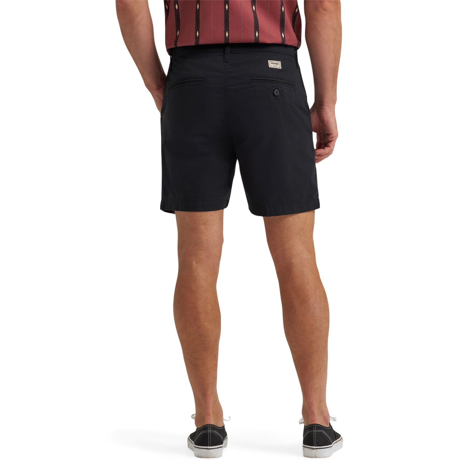 Wrangler Men's Regular 7" Fit Flat Front Short